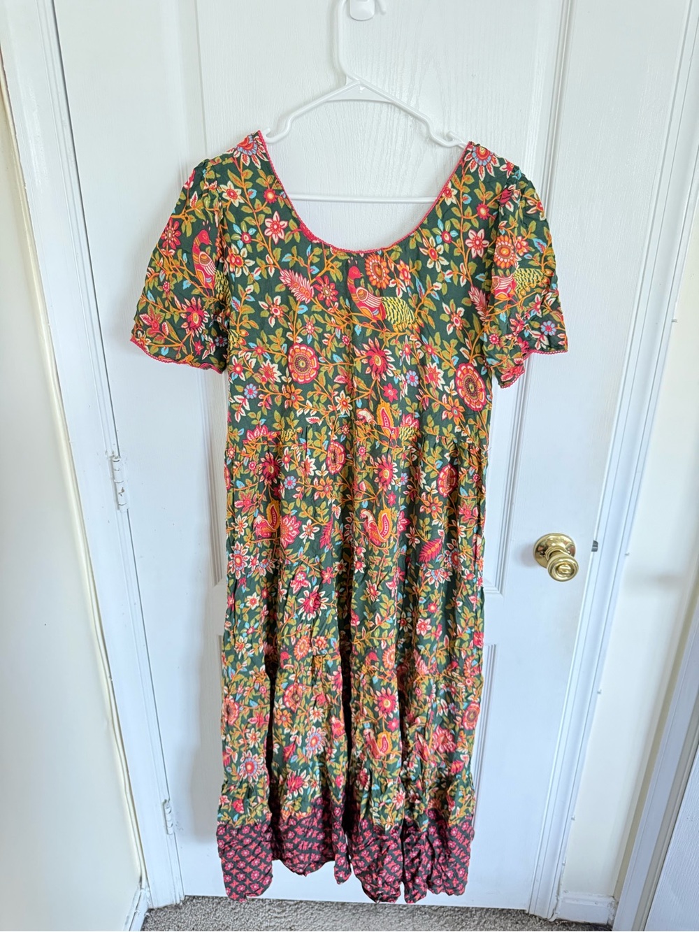 Natural Life Floral Bohemian Maxi Dress - Picture 7 of 7